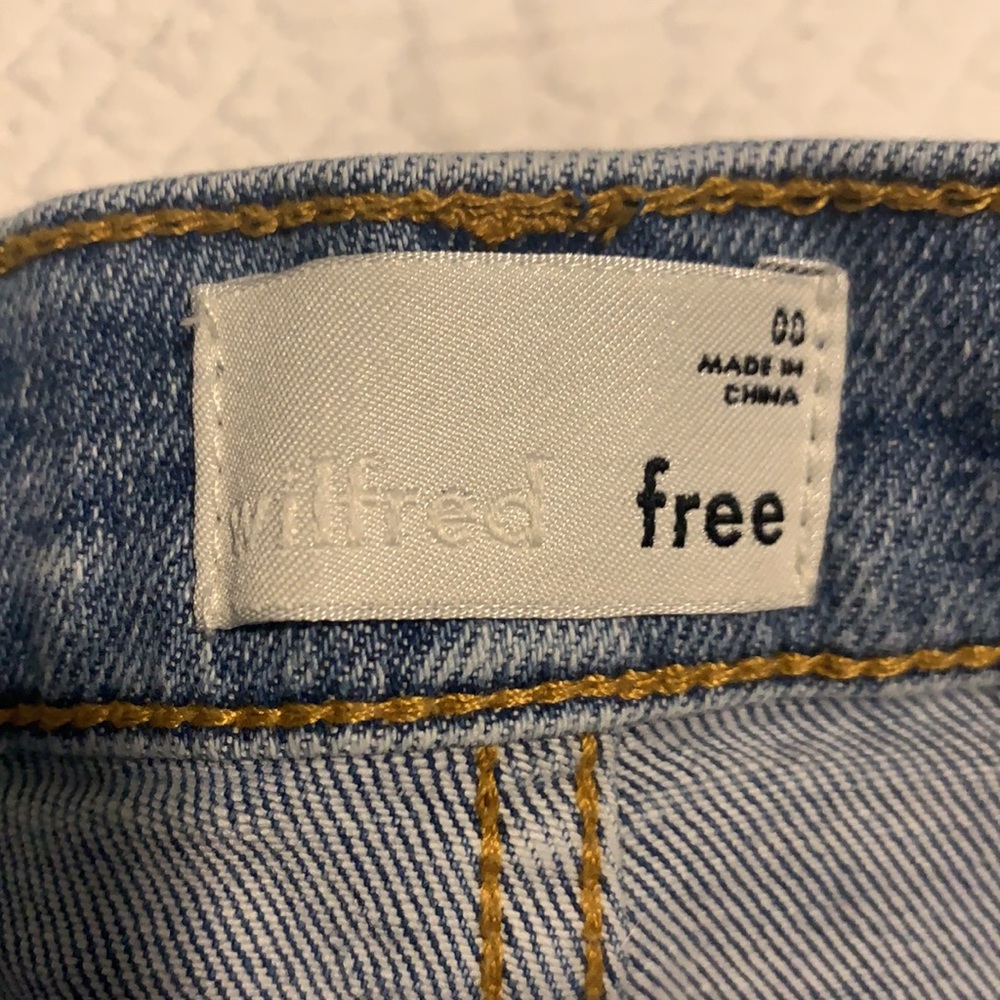 WILFRED 00 DENIM SKIRT - Picture 3 of 4